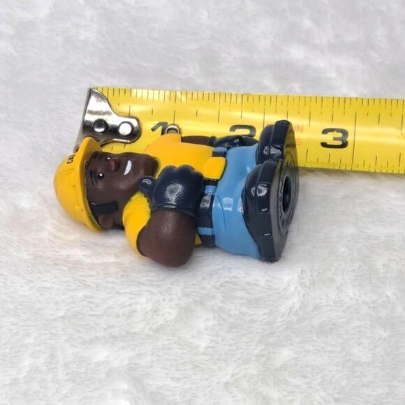 Little People CAT Caterpillar Construction Worker Toy Action Figure - Picture 9 of 9